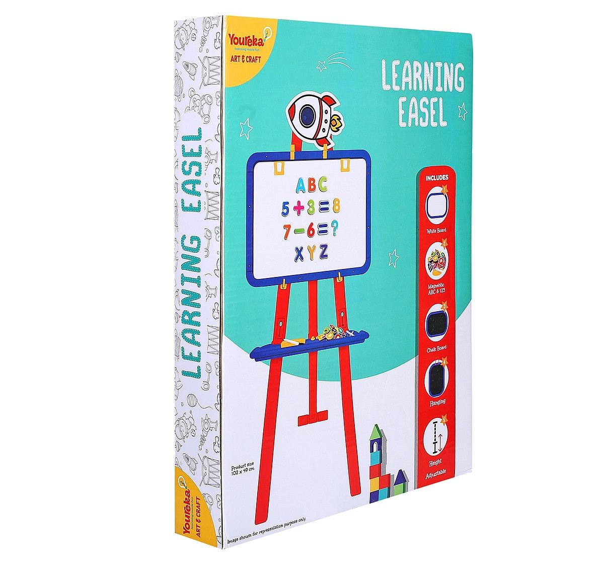 Balak Unicorn 5 In 1 Standing Easel